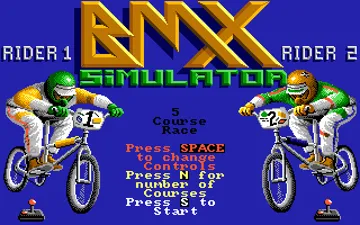 BMX Simulator screen shot title